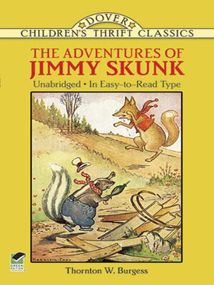 cover image of The Adventures of Jimmy Skunk